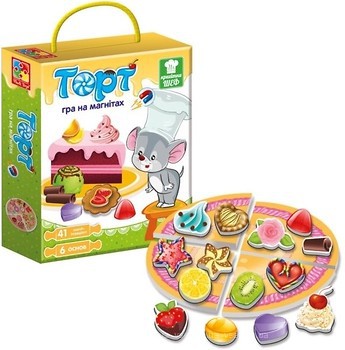 Фото Vladi Toys Піца. Торт в асортименті (VT3004)
