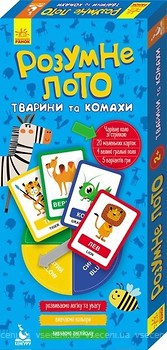 Фото Ранок Лото Тварини і комахи укр.мова (КН831005У)