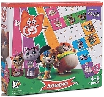 Фото Vladi Toys Доміно. 44 Кота укр. (VT8055-14)