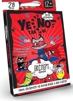 Фото Danko Toys YES NOT ДаНеткі Експерт (YEN-01-03U)