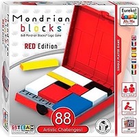 Фото Eureka 3D Puzzle Ah!Ha Mondrian Blocks Red Блоки Мондріана (473553)