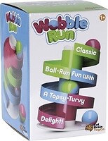 Фото Fat Brain Toys Wobble Run Трек-балансир для кульок (F273ML)