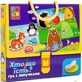 Фото Vladi Toys Хто що їсть? (VT1302-27)