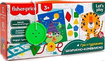 Фото Vladi Toys Fisher Price. Шнуруем-комбинируем (VT2905-24)