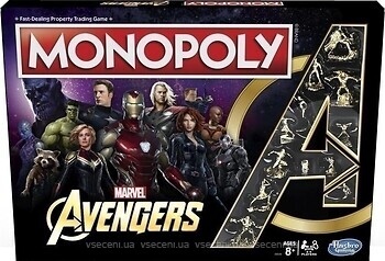 Фото Hasbro Monopoly: Marvel Avengers (E6504)