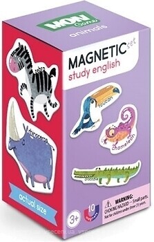 Фото DoDo Magnetic set study English Animals (200205)