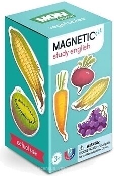 Фото DoDo Magnetic set study English Vegetables & Fruits (200203)