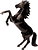 Фото 4D Master Скачущая черная лошадь (26523)