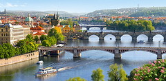 Фото Castorland Мости через Влтаву, Прага (C-400096)