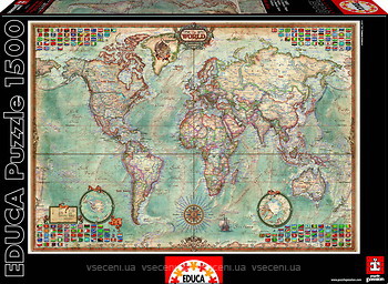 Фото Educa Карта мира (16005)