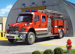 Фото Castorland Пожарная машина (B-12527)