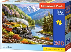 Фото Castorland Паровоз в горах (B-030293)