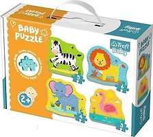 Фото Trefl Baby Classic Звірята на сафарі (36073)