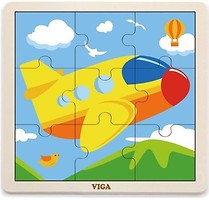 Фото Viga Toys Літак (51447)