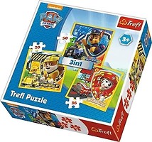 Фото Trefl Paw Patrol Маршал Рубі та Чейз 3 в 1 (34839)