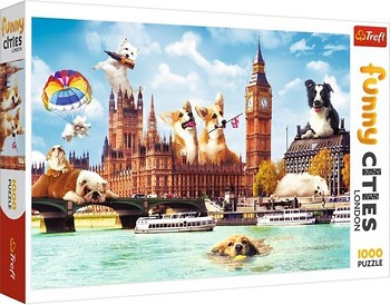Фото Trefl Funny Cities Собаки в Лондоні (10596)