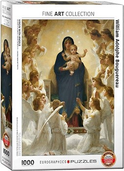 Фото Eurographic Богородица с ангелами Вильям Бугро (6000-7064)