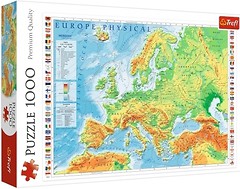 Фото Trefl Фізична карта Європи (10605)