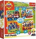 Фото Trefl Fireman Sam Пожежний Сем і його команда 4 в 1 (34373)