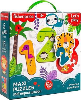 Фото Vladi Toys Fisher Price Мої перші цифри (VT1711-07)