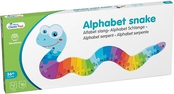 Фото New Classic Toys Алфавіт-Змійка (10533)