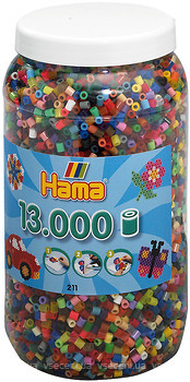 Фото Hama mosaic Термомозаика Цветные бусины (211-68)