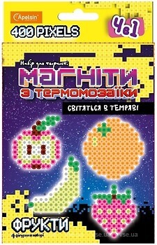 Фото Апельсин Магніти з термомозаїки 4 в 1 Фрукти (НТ-27)