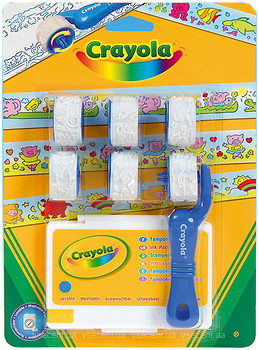 Фото Crayola Набор резиновых штампов на роликах (3304)