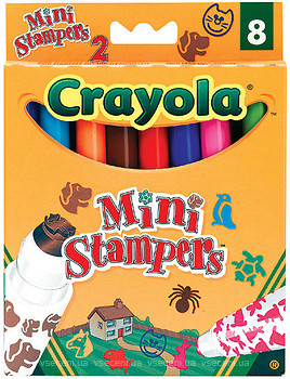 Фото Crayola Набір фломастерів-штампів (8125)