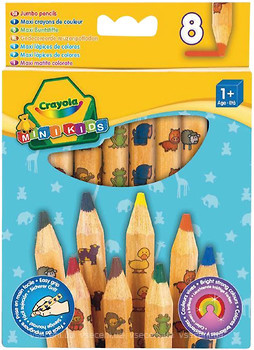 Фото Crayola Кольорові олівці з червоного дерева (3678)