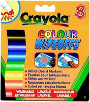 Фото Crayola Стираючі фломастери для письма на дошці (8223)