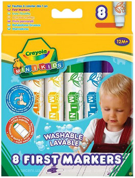 Фото Crayola Легкосмываемые фломастеры (8324)