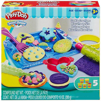 Фото Hasbro Play-Doh Набор для лепки Магазинчик печенья (B0307)