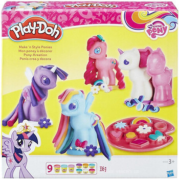 Фото Hasbro Play-Doh Створи улюблену поні (B0009)