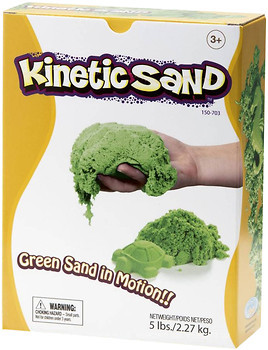 Фото Waba Fun Кинетический песок 2.2 кг зеленый (150-703)