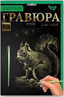 Фото Danko Toys Гравюра A5 Білка (ГР-А5-01З)