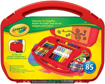 Фото Crayola Набор для творчества в удобном красном чемоданчике (04-2704-2)