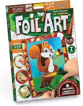 Фото Danko Toys Foil Art Білка і горіх (FAR-01-06)