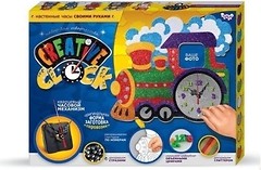 Фото Danko Toys Creative clock Паровоз (CC-01-02)