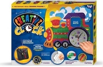 Фото Danko Toys Creative clock Паровоз (CC-01-02)
