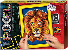 Фото Danko Toys Мозаїка pixel Лев (РМ-01-06)