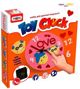 Фото Strateg Toy clock Любов, кохання (16S)