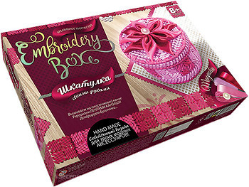 Фото Danko Toys Embroidery box Шкатулка Magnolia (EMB-01-01)