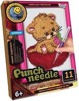 Фото Danko Toys Punch needle Ковровая вышивка Котенок (PN-01-02)