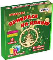 Фото Strateg Набір еко-розмальовок Ялинкові іграшки Ялинка (2011)