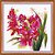 Фото Abris Art Вышивка крестиком на канве Лиловые орхидеи (AH-003)