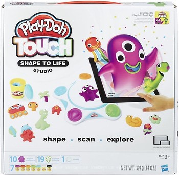 Фото Hasbro Play Doh Интерактивный набор с пластилином Создай мир Студия (C2860)