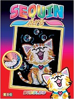Фото Sequin Art Red Bubbles the Kitten New (SA1602)