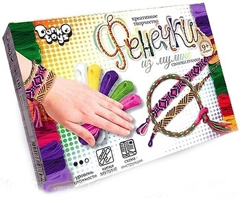Фото Danko Toys Фенечки з муліне (FIM-01-03)