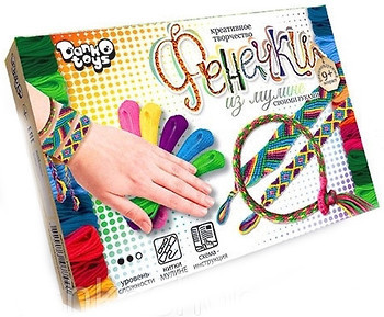 Фото Danko Toys Фенечки з муліне (FIM-01-08)